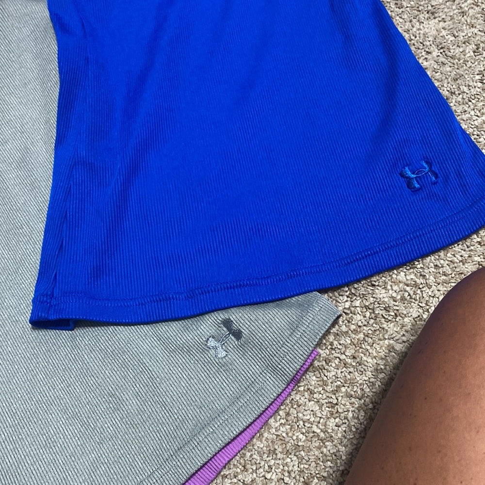Under Armour Women's Tank Tops - Gray, Green, Red, Purple, Blue - Picture 3 of 3